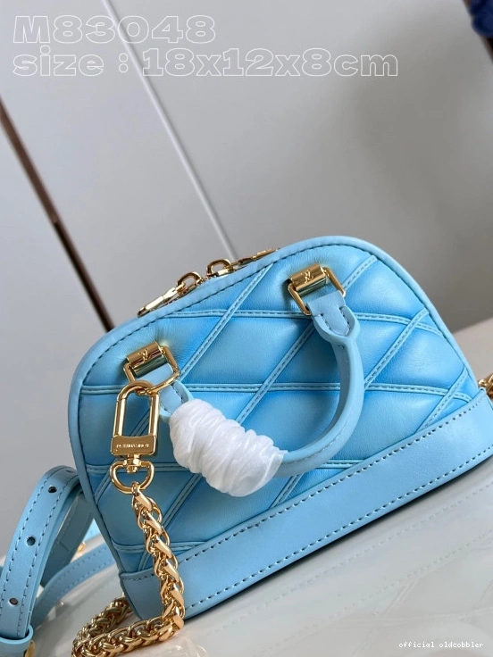 Official oldcobbler Alma-18*12*8cm Nano VUITTON LOUIS 0724